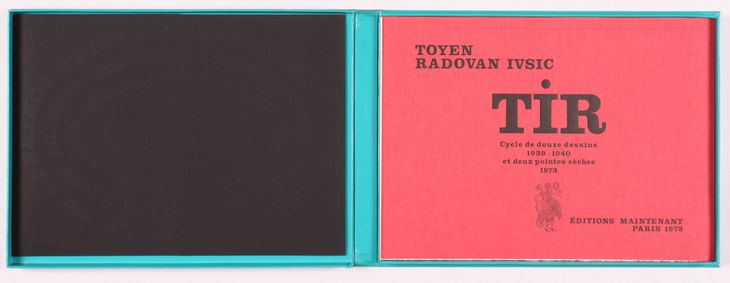 Toyen: Střelnice, soubor 12 litografií, Paříž, 1973 - 1